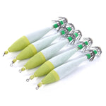 5 Pz/borsa HENGJIA SJ001 Esplosione Luminosa Calamari Gancio Pesca D'altura Esca Finta, SJ001 (1), SJ001 (2), SJ001 (3), SJ001 (4), SJ001 (5)