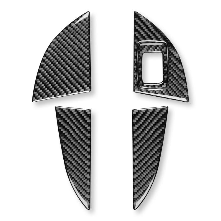 Adesivi per pannello porta vano portaoggetti anteriore e posteriore per BMW X1 F48/X2 F39, 5 pezzi/set, guida a destra., Right-Hand Drive