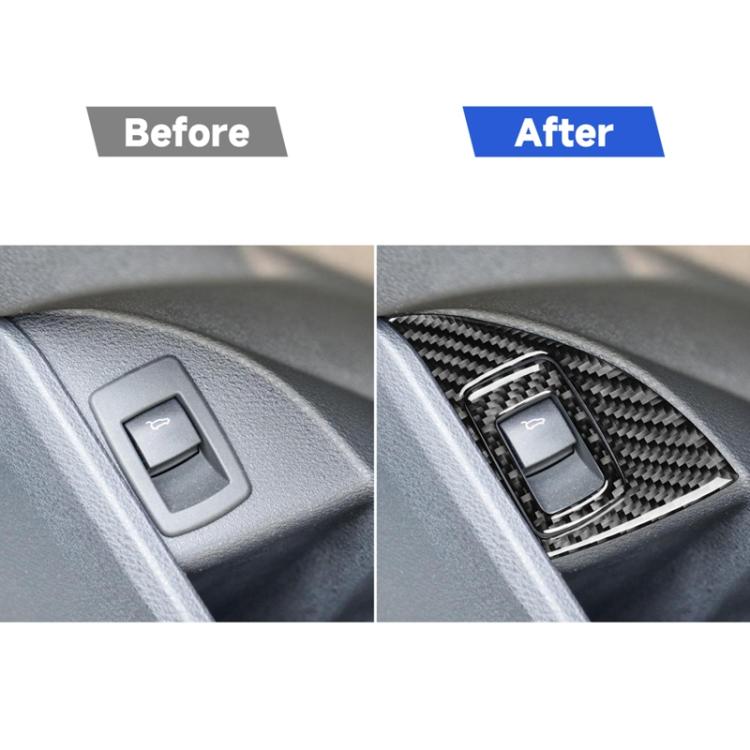 Adesivi per pannello porta vano portaoggetti anteriore e posteriore per BMW X1 F48/X2 F39, 5 pezzi/set, guida a destra., Right-Hand Drive