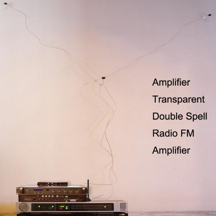 Amplificatore ANT-108 Amplificatore radio FM trasparente a doppio incantesimo, Radio FM Amplifier