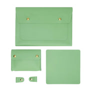 S178 Borsa per laptop impermeabile in pelle 3 in 1, 13 inches, 14 inches, 15 inches