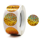 10 PZ Articoli da regalo Adesivi colorati decorativi Busta Guarnizione autoadesiva, 25mm