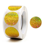 10 PZ Articoli da regalo Adesivi colorati decorativi Busta Guarnizione autoadesiva, 25mm