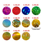 10 PZ Articoli da regalo Adesivi colorati decorativi Busta Guarnizione autoadesiva, 25mm