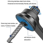 5PCS Accessori per staffa per telefono cellulare con gancio di prolunga per auto Staffa per presa d'aria rotonda, 13mm Ball Head, 15mm Ball Head, 17mm Ball Head