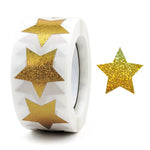 10 pezzi stelle colorate grazie adesivi confezione regalo adesivi sigillanti decorativi, 25mm
