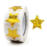 10 pezzi stelle colorate grazie adesivi confezione regalo adesivi sigillanti decorativi, 25mm