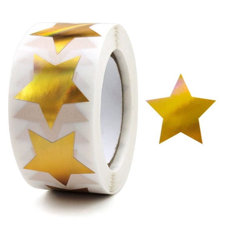 10 pezzi stelle colorate grazie adesivi confezione regalo adesivi sigillanti decorativi, 25mm