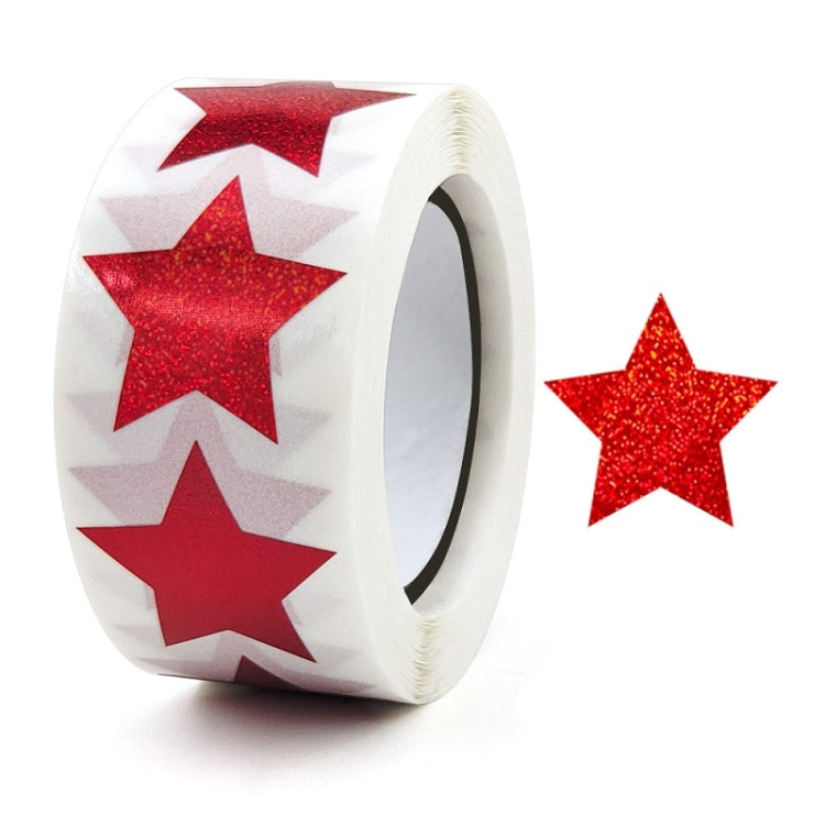 10 pezzi stelle colorate grazie adesivi confezione regalo adesivi sigillanti decorativi, 25mm