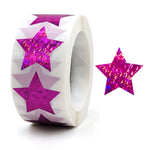 10 pezzi stelle colorate grazie adesivi confezione regalo adesivi sigillanti decorativi, 25mm