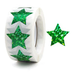 10 pezzi stelle colorate grazie adesivi confezione regalo adesivi sigillanti decorativi, 25mm