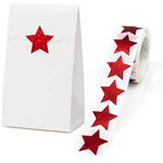 10 pezzi stelle colorate grazie adesivi confezione regalo adesivi sigillanti decorativi, 25mm