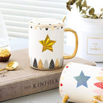 10 pezzi stelle colorate grazie adesivi confezione regalo adesivi sigillanti decorativi, 25mm