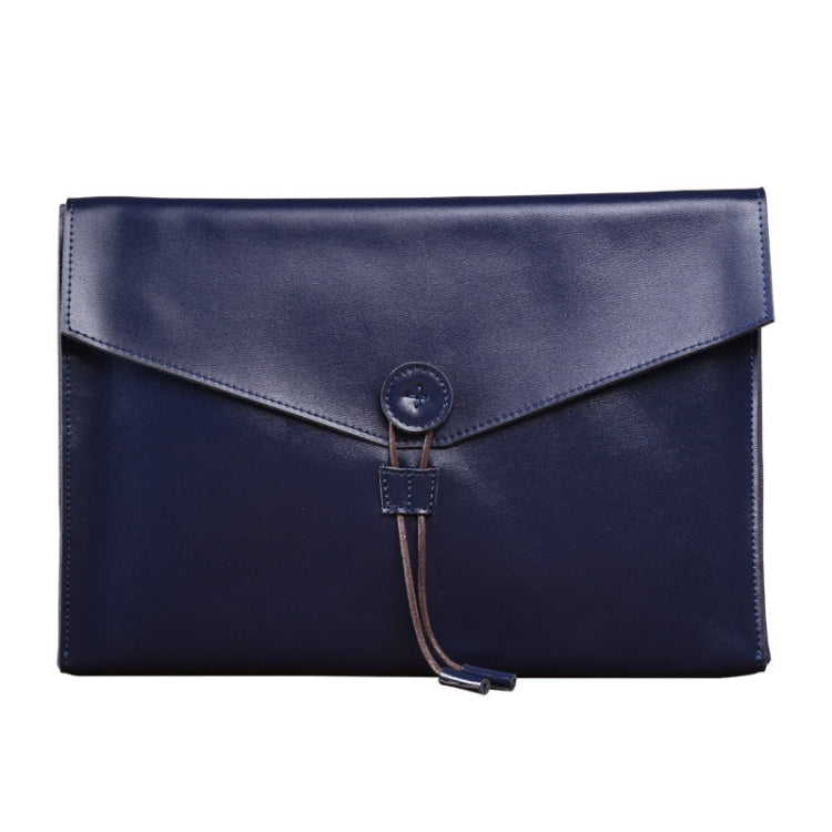 Cartella da lavoro in pelle resistente all'usura S121, Brown, Coffee, Wine Red, Black, Blue, Green, Double Brown, Double Coffee, Double Green