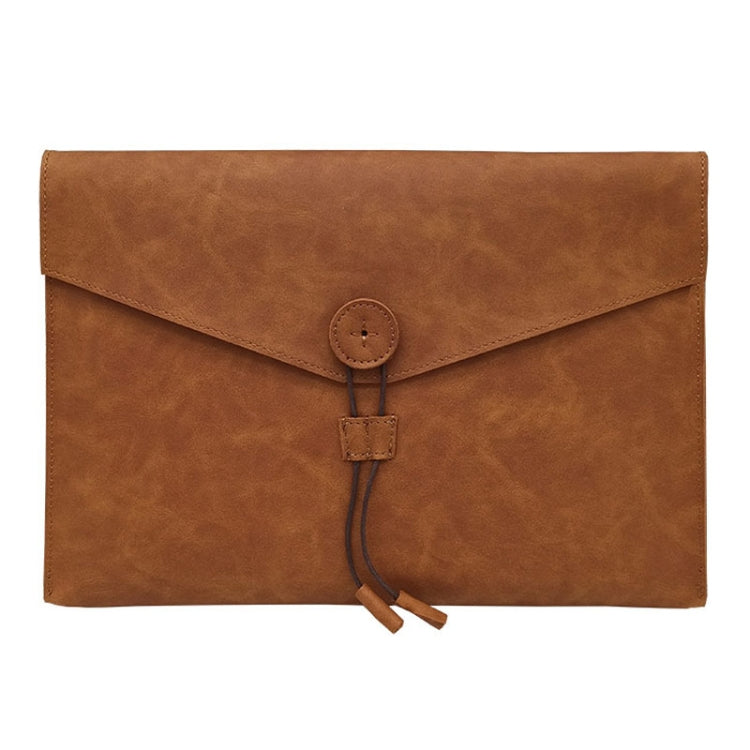 Cartella da lavoro in pelle resistente all'usura S121, Brown, Coffee, Wine Red, Black, Blue, Green, Double Brown, Double Coffee, Double Green