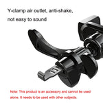 5PCS P-0028 Staffa per telefono cellulare Clip per cartella con staffa per presa d'aria rotonda per auto