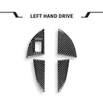 Adesivi per pannello porta vano portaoggetti anteriore e posteriore per BMW X1 F48/X2 F39, 5 pezzi/set, guida a sinistra., Left-Hand Drive