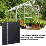 Aspiratore solare 3W per animali domestici e pollai