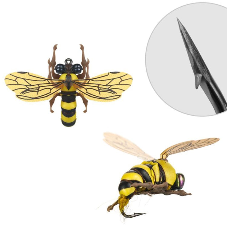 Floating Bionic Bee Road Bait Insetto Esca finta, 8-3b