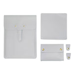S177 Borse per laptop impermeabili in pelle 3 in 1, 13 inches, 14 inches, 15 inches