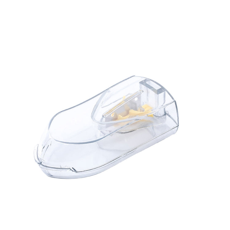 Divisore per pillole da 10 pezzi Portapillole portatile multifunzionale, Blue, Pink, Transparent