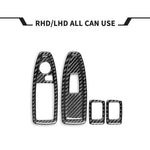 Adesivi per alzacristalli elettrici per BMW X1 F48/X2 F39, set da 6 pezzi, senza piccoli fori., Without Holes