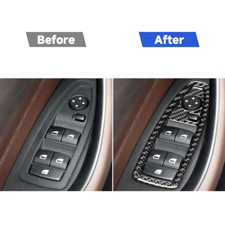 Adesivi per alzacristalli elettrici per BMW X1 F48/X2 F39, set da 6 pezzi, senza piccoli fori., Without Holes