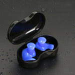 10 set di tappi per le orecchie in silicone a spirale impermeabili da nuoto