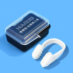 HAIZID 10 pezzi Clip per naso morbido in silicone anti-soffocamento per immersioni e nuoto