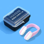 HAIZID 10 pezzi Clip per naso morbido in silicone anti-soffocamento per immersioni e nuoto