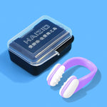 HAIZID 10 pezzi Clip per naso morbido in silicone anti-soffocamento per immersioni e nuoto