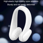 HAIZID 10 pezzi Clip per naso morbido in silicone anti-soffocamento per immersioni e nuoto
