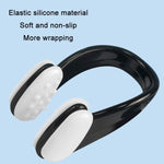 HAIZID 10 pezzi Clip per naso morbido in silicone anti-soffocamento per immersioni e nuoto