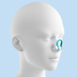 HAIZID 10 pezzi Clip per naso morbido in silicone anti-soffocamento per immersioni e nuoto