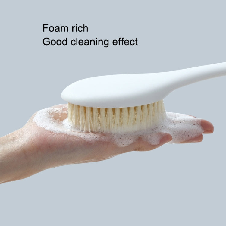 Spazzola da bagno per capelli morbidi a manico lungo Spazzola per massaggio per capelli in nylon, Soft Hair White, Soft Hair Grey, Soft Hair Blue, Soft Hair Pink