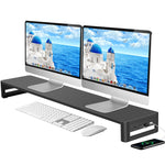 Rack per monitor Vaydeer multifunzionale con USB e ricarica