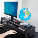 Rack per monitor Vaydeer multifunzionale con USB e ricarica