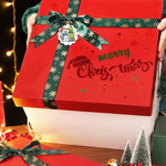 Set di biglietti da regalo con etichette in carta kraft natalizia da 5 confezioni, L-27, L-28, L-29, L-30, L-31, L-32, L-33, L-34