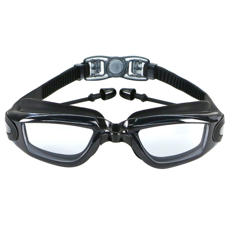 HAIZID HD Occhialini da nuoto per miopia impermeabili antiappannamento, Optical Black, Optical Blue, Optical Pink, Optical Gray, Plating Black, Plating Gray, Plating Blue, Plating Pink, Myopia 150 Degrees, Myopia 200 Degrees, Myopia 250 Degrees        ...