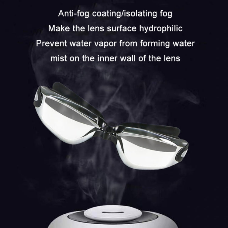 HAIZID HD Occhialini da nuoto per miopia impermeabili antiappannamento, Optical Black, Optical Blue, Optical Pink, Optical Gray, Plating Black, Plating Gray, Plating Blue, Plating Pink, Myopia 150 Degrees, Myopia 200 Degrees, Myopia 250 Degrees        ...