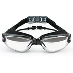 HAIZID HD Occhialini da nuoto per miopia impermeabili antiappannamento, Optical Black, Optical Blue, Optical Pink, Optical Gray, Plating Black, Plating Gray, Plating Blue, Plating Pink, Myopia 150 Degrees, Myopia 200 Degrees, Myopia 250 Degrees        ...