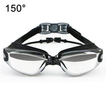 HAIZID HD Occhialini da nuoto per miopia impermeabili antiappannamento, Optical Black, Optical Blue, Optical Pink, Optical Gray, Plating Black, Plating Gray, Plating Blue, Plating Pink, Myopia 150 Degrees, Myopia 200 Degrees, Myopia 250 Degrees        ...