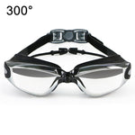 HAIZID HD Occhialini da nuoto per miopia impermeabili antiappannamento, Optical Black, Optical Blue, Optical Pink, Optical Gray, Plating Black, Plating Gray, Plating Blue, Plating Pink, Myopia 150 Degrees, Myopia 200 Degrees, Myopia 250 Degrees        ...