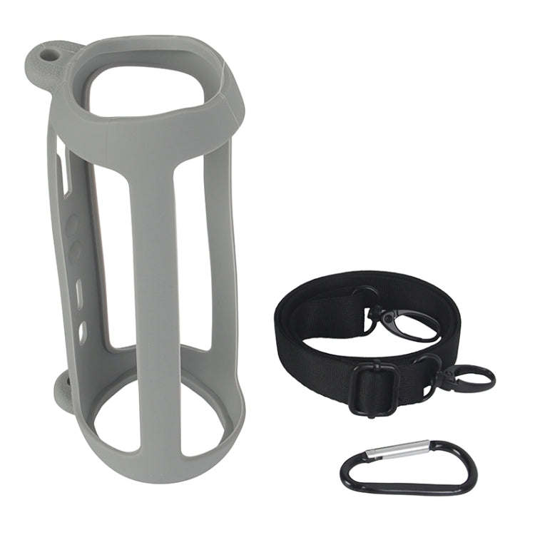 Custodia protettiva in silicone per altoparlante Bluetooth per JBL Flip6, Red, Black, Silver Gray, Orange, Dark Blue, Mint Green