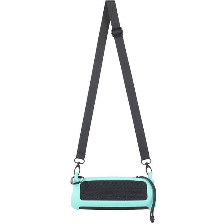 Custodia protettiva in silicone per altoparlante Bluetooth per JBL Flip6, Red, Black, Silver Gray, Orange, Dark Blue, Mint Green