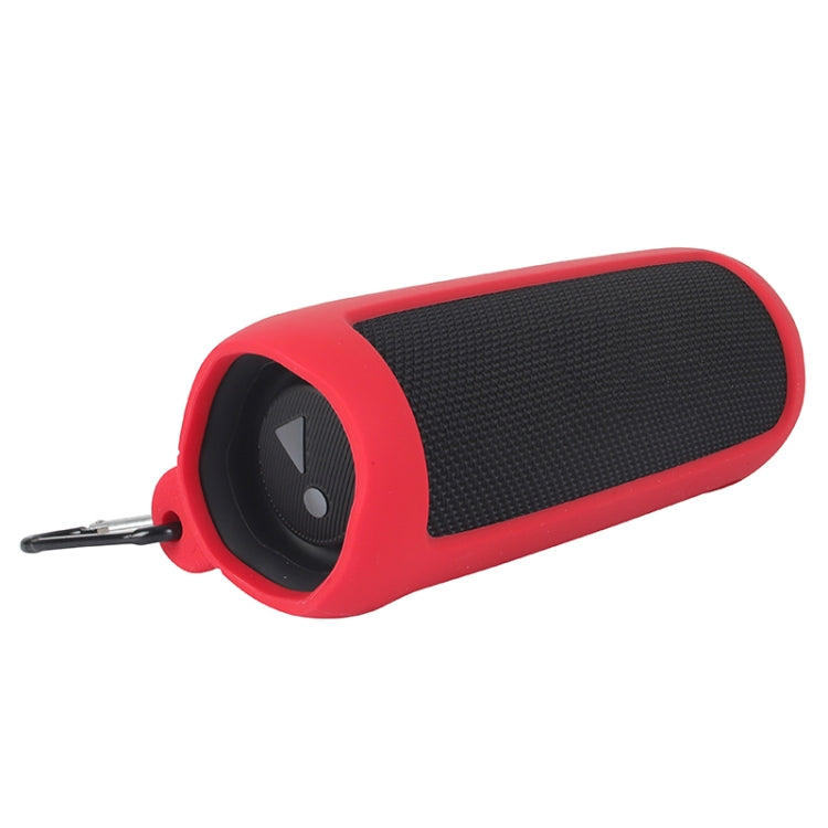 Custodia protettiva in silicone per altoparlante Bluetooth per JBL Flip6, Red, Black, Silver Gray, Orange, Dark Blue, Mint Green