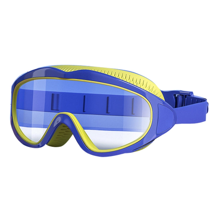 Occhialini da nuoto antiappannamento per bambini Comodi occhiali da immersione con montatura grande, Macaron, Flush Tide Blue, Pumpkin Orange, Milk White, Ice Lake Blue, Pink Blue, Electroplating Lake Blue, Electroplating Milk White                    ...