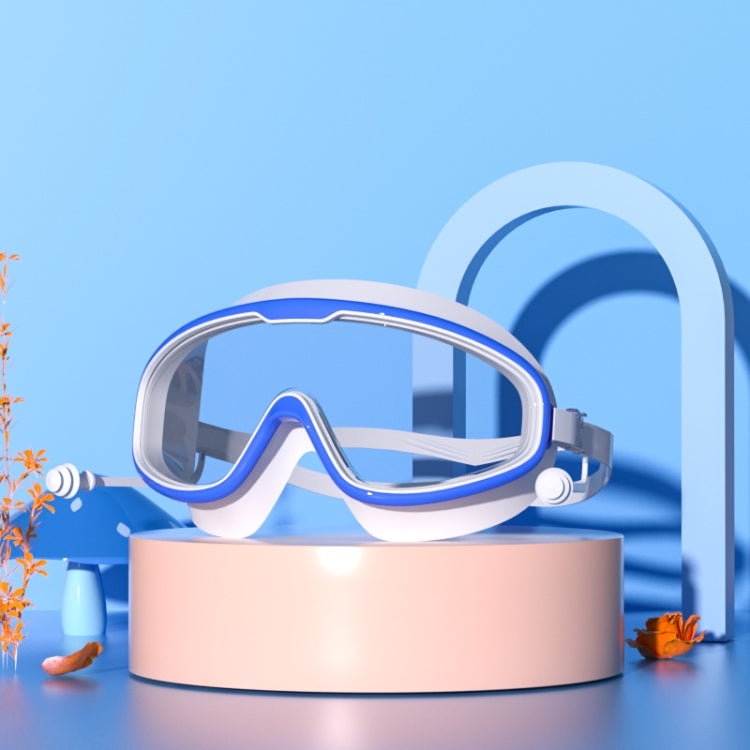 Occhialini da nuoto per bambini trasparenti impermeabili e antiappannamento HD di grandi dimensioni, HD Transparent Swimming Goggles(White), HD Transparent Swimming Goggles(Pink), HD Transparent Swimming Goggles(Blue Yellow)                            ...