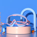 Occhialini da nuoto per bambini trasparenti impermeabili e antiappannamento HD di grandi dimensioni, HD Transparent Swimming Goggles(White), HD Transparent Swimming Goggles(Pink), HD Transparent Swimming Goggles(Blue Yellow)                            ...