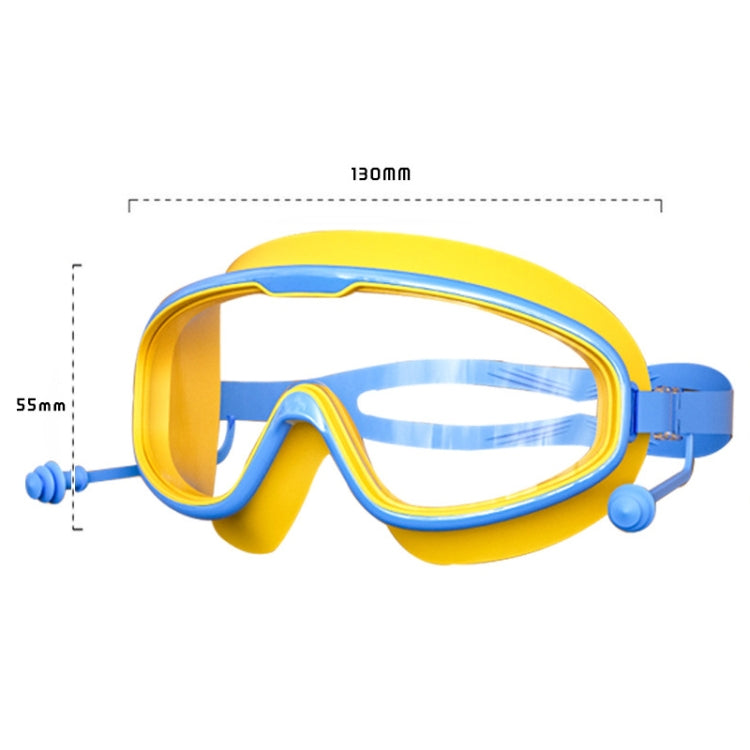 Occhialini da nuoto per bambini trasparenti impermeabili e antiappannamento HD di grandi dimensioni, HD Transparent Swimming Goggles(White), HD Transparent Swimming Goggles(Pink), HD Transparent Swimming Goggles(Blue Yellow)                            ...